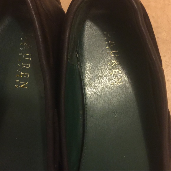 Ralph Lauren Women’s Brown SHOE Driver Size 10 - Picture 6 of 6